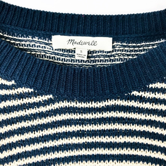 madewell dockline pullover sweater in stripe - Picture 8 of 8
